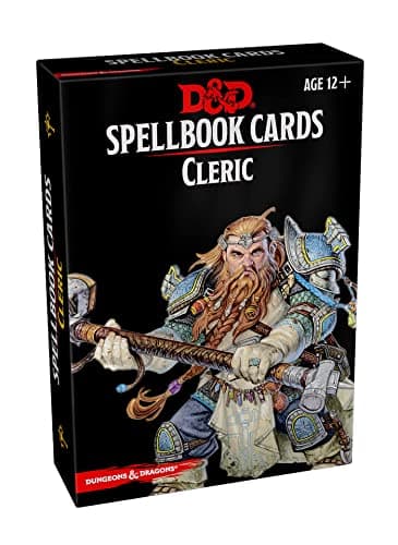 Image of Dungeons & Dragons Spellbook Cards: Cleric (D&D Accessory)