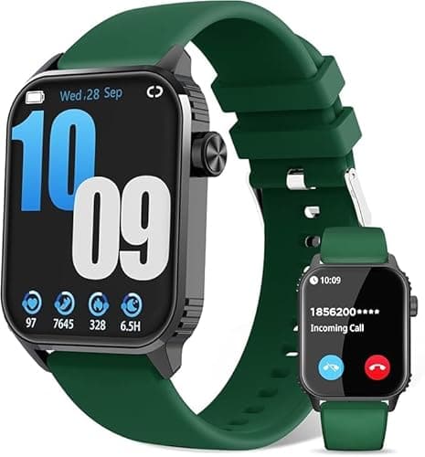 Image of DIVOAZBVO Smart Watch for Men, 120+ Sports Modes Smartwatch with 1.83" HD Touchsreen, Sleep Monitor, IP67 Waterproof, Bluetooth Call & Music Control Fitness Watch for iPhone/Android
