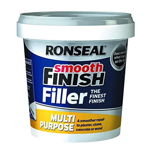 Image of Ronseal 36547 Smooth Finish Filler Multi-Purpose Ready Mixed 2.2kg , Grey