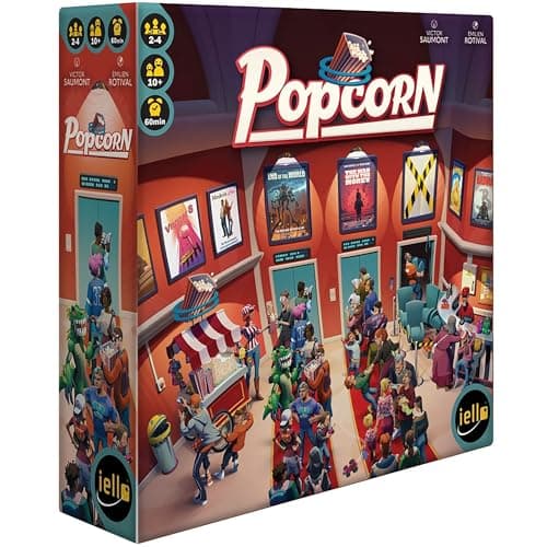 Image of Iello | Popcorn | Family Board Game | Ages 10+ | 2-4 Players | 60 Minutes Playing Time