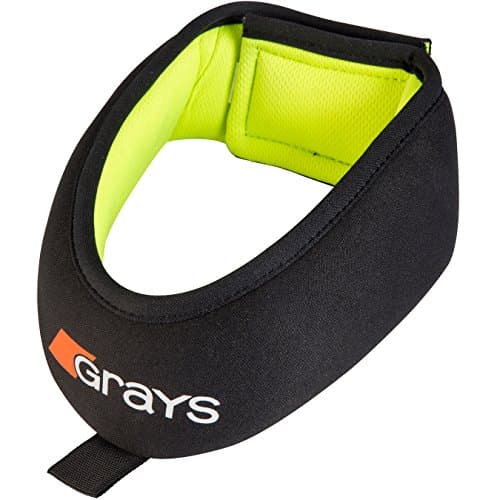 Image of Grays Nitro Neck Guard Nitro Neck Guard - Black/Fluo Yellow, One Size