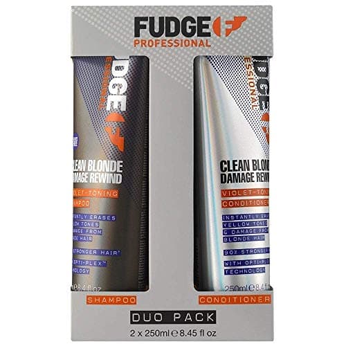 Image of Duo Sets by Fudge Clean Blonde Damage Rewind Violet-Toning Shampoo & Conditioner Duo 2 x 250ml