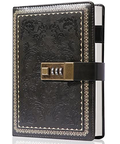 Image of Vintage Lock Diary for Women