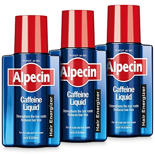 Image of Alpecin Caffeine Liquid Hair Tonic 3x 200ml | Against Thinning Hair | Natural Hair Growth for Men | Energizer for Strong Hair | Hair Care for Men Made in Germany