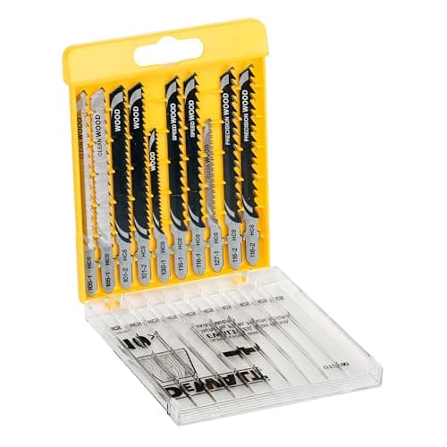Image of Dewalt DT2290-QZ Jigsaw Blade-Set for Wood (10 Piece)
