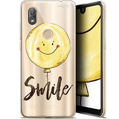 Image of Ultra-Slim Case for 6 Inch Wiko View 2 with Smile Baloon Motif