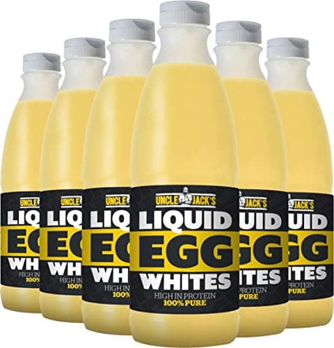 Image of Uncle Jack's Free Range Liquid Egg Whites 970ml (Pack of 6)