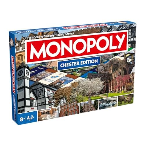 Image of Winning Moves Chester Monopoly Regional Monopoly Board Game