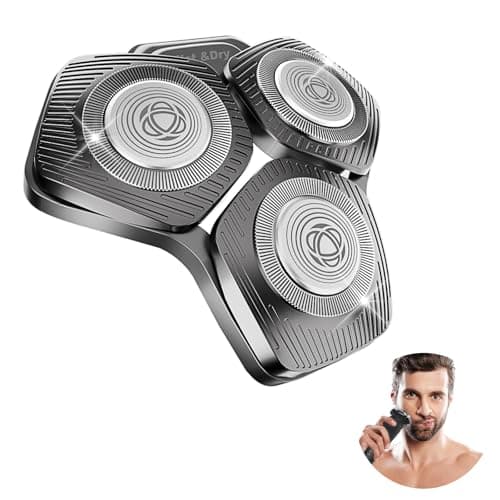 Image of SH71/50 Shaving Heads Compatible with Phili*s Shavers Series S5000 (S5XXX),S7000 (S7XXX) for SH60/70, and SH70/70 (Grey)