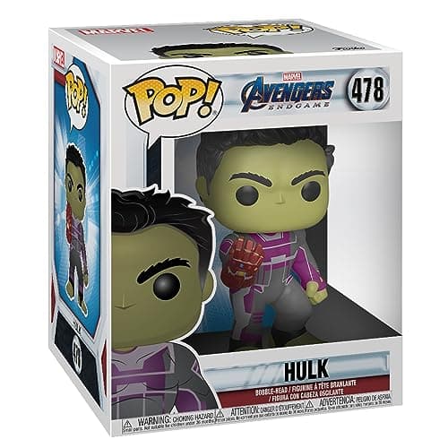 Image of Funko POP! Vinyl: Marvel Avengers Endgame-Hulk-6" - Collectable Vinyl Figure - Gift Idea - Official Merchandise - Toys for Kids & Adults - Movies Fans - Model Figure for Collectors and Display