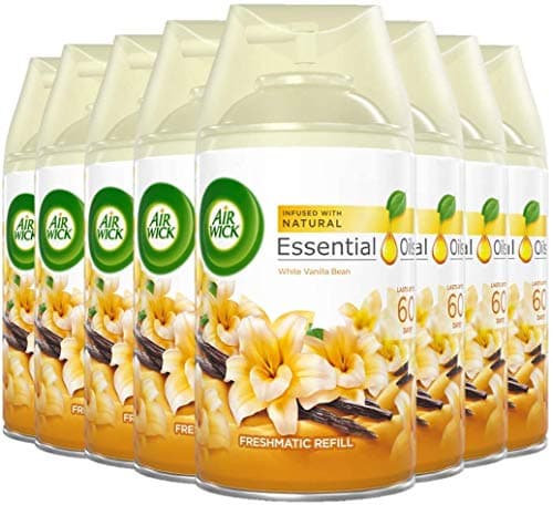 Image of Air Wick Freshmatic Max Refill Colours of Nature White Vanilla Bean 250 ml (Pack of Eight)