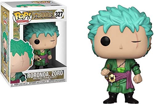 Image of Funko POP! Animation: One Piece : Roronoa Zoro - Collectable Vinyl Figure - Gift Idea - Official Merchandise - Toys for Kids & Adults - Anime Fans - Model Figure for Collectors and Display