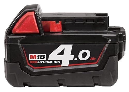 Image of Milwaukee M18B4 4.0Ah Lithium-Ion Battery - Red