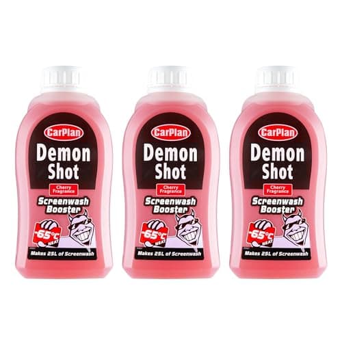 Image of CarPlan Demon Shot Screenwash Booster, 500ml (Pack of 3)