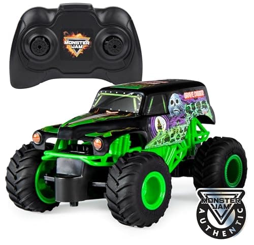 Image of Monster Jam, Authentic Grave Digger RC, 1:24 Scale, 2.4 GHz, for Ages 4 and Up