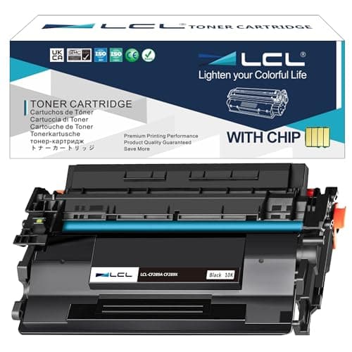 Image of LCL 89X Toner Cartridge (With CHIP) Replacement for HP 89A 89X CF289A CF289X Replacement for P LaserJet Enterprise M507 M507dn M507x MFP M528dn MFP M528f Flow MFP M528z M528c (1 Pack)