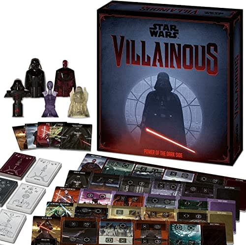 Image of Ravensburger Star Wars Villainous Power of the Dark Side - Darth Vader - Expandable Strategy Family Board Games for Adults and Kids Age 10 Years Up - 2 to 5 Players