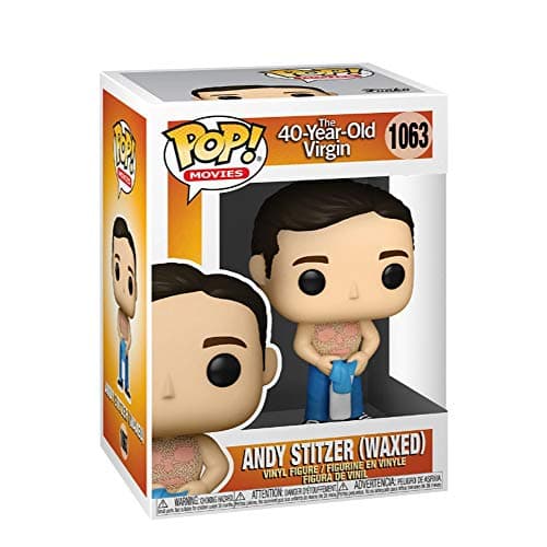 Image of Funko POP! Movies: 40 Year Old Virgin - Andy Stilzer Waxed - Collectable Vinyl Figure - Gift Idea - Official Merchandise - Toys for Kids & Adults - Movies Fans - Model Figure for Collectors