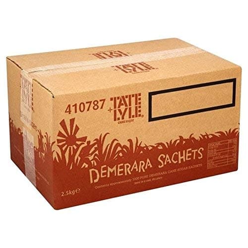Image of Tate & Lyle Demerara Sugar Sachets 1000 per Pack
