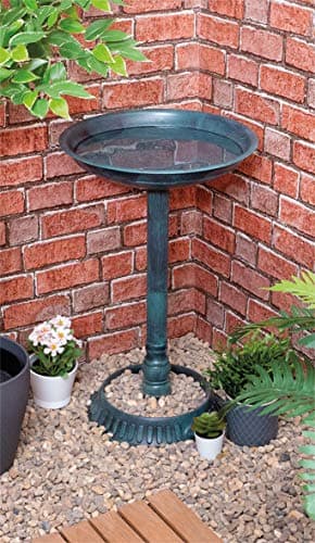 Image of St Helens Home & Garden Ornamental Pedestal Bird Bath