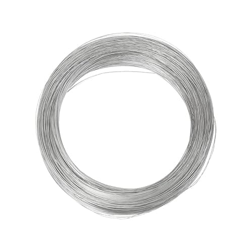 Image of 0.8mm 304 Stainless Steel Wire 32Ft for DIY Manual Arts and Crafts Wire Bailing Wire Sculpting Wire Artistic Wire Jewelry Making Wire Twine Bonsai Training Wire Garden Wire