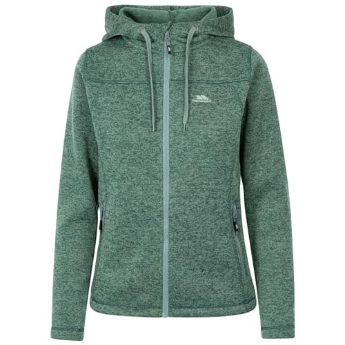 Image of Trespass Womens Hoodie Fleece Jacket Full Zip Female Walking Casual Odelia