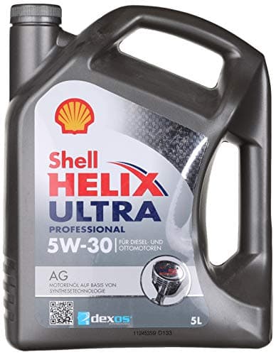 Image of Engine Lubricating Oil Shell Helix Ultra Professional AG 5W-30 5 Litres