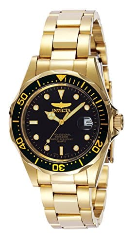 Image of Invicta Pro Diver 8936 Watch - Waterproof - Analogue - Quartz Movement - stainless steel with black dial - 37mm