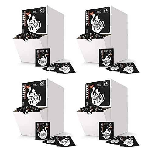 Image of Clipper Fairtrade Everyday Tea Bags (Tag & Envelope) – 250 bags (2 Packs)