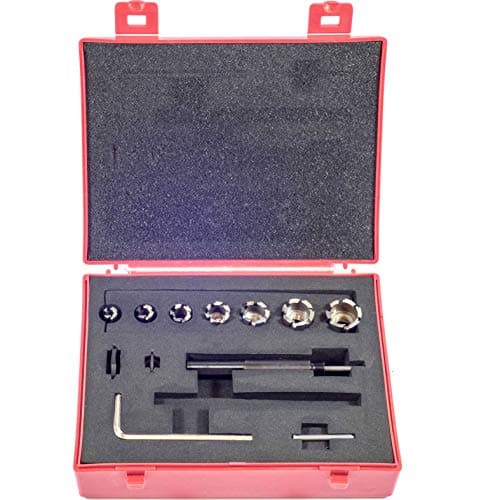 Image of Rotabroach Mini Cutter 1/2" Drill Set - RK603 Magnetic Drilling Annular HSS Cutting Drill Bit Kit with 1/2" Chuck with Sizes 6.4-12.7mm