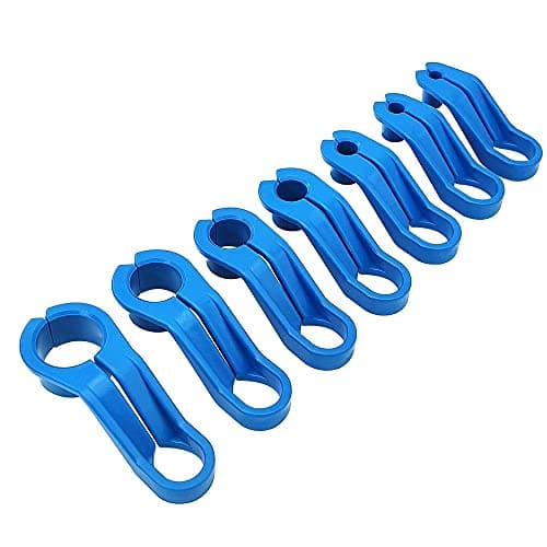 Image of Hsthe Sea 7 pcs Vehicles AC Line Disconnect Tool Set Fuel Line Removal Tool Replacement Fuel Line Angled Disconnect Tool