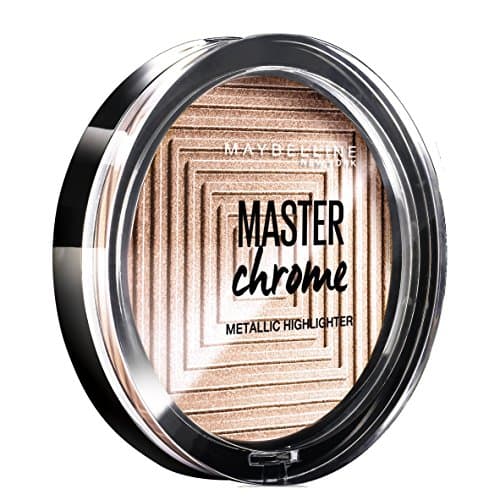 Image of Maybelline Molten Gold Master Chrome Highlighting Powder Number 100, 8 g
