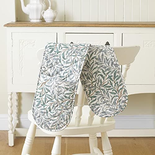 Image of Licensed William Morris Willow Green Floral Oven Glove
