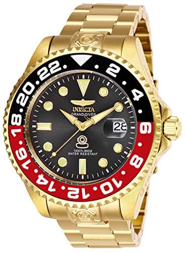 Image of Invicta Pro Diver 27970 Men's Watch - Waterproof - Analogue - Automatic Movement - Stainless Steel with Black dial - 47mm