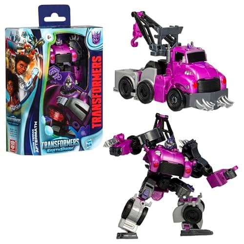 Image of Transformers EarthSpark Deluxe Class Chaos Terran Aftermath 5-Inch Robot Action Figure, Interactive Toys for Boys & Girls 6 and Up