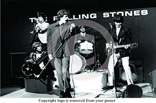 Image of The Rolling Stones Ready Steady Go Maxi paper poster