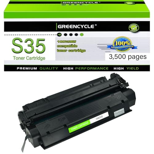 Image of greencycle Compatible 7833a001aa S35 S-35 FX8 Toner Cartridge Replacement for Canon imageCLASS D320 D340 D383 510 FAXPHONE ICD-340 L170 L400 Printer Copier Ink Cartridge (Black, 1 Pack)