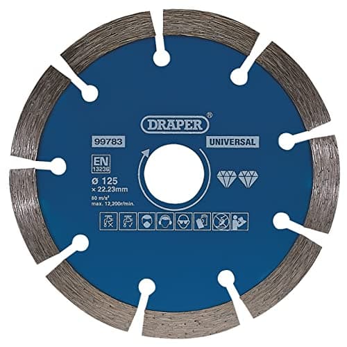 Image of Draper 99783 Segmented Diamond Blade (125mm)