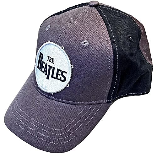 Image of The Beatles Baseball cap Drum Logo Grey/Black
