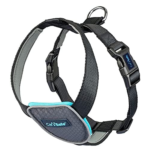 Image of CarSafe Dog Travel Car Harness - from the makers of Halti. Safely Secure your Dog in the Car, Ensures Road Laws and Insurance Terms when Travelling with your Pet, for Toy, Small, Medium and Large Dogs