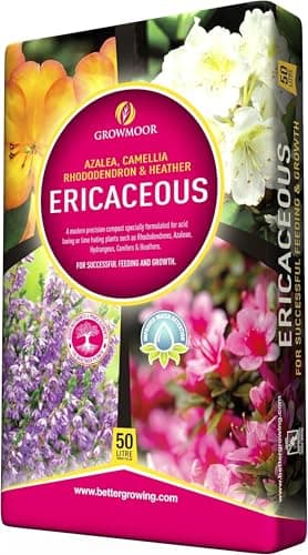 Image of 50L Ericaceous Compost | Ideal for Azalea, Camellia, Rhododendron & Heather | Acidic, Nutrient-Rich Soil Mix for Healthy Growth & Vibrant Blooms