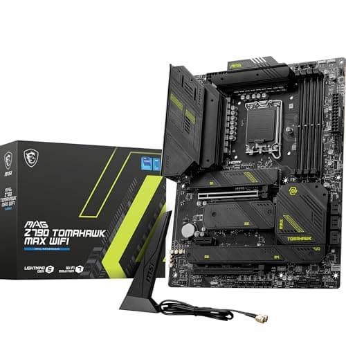 Image of MSI MAG Z790 Tomahawk MAX WiFi Gaming Motherboard (Supports Intel 12th/13th/14th Gen Processors, LGA 1700, DDR5, PCIe 5.0, M.2, SATA 6G, 2.5Gbps LAN, USB 3.2 Gen2, Wi-Fi 7, Bluetooth