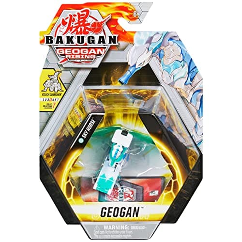 Image of Bakugan Geogan, Viperagon, Geogan Rising Collectible Action Figure and Trading Cards