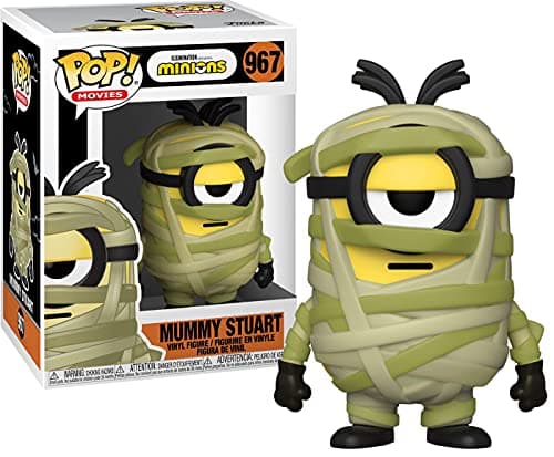 Image of Funko Pop! Movies: Minions - Stuart - Despicable Me: Minions - Collectable Vinyl Figure - Gift Idea - Official Merchandise - Toys for Kids & Adults - Movies Fans - Model Figure for Collectors