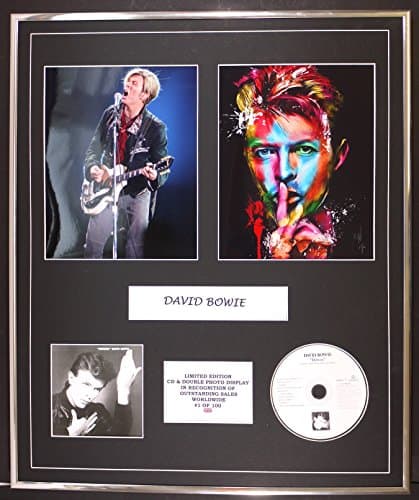 Image of DAVID BOWIE/CD & DOUBLE PHOTO DISPLAY/LTD. EDITION/COA/HEROES