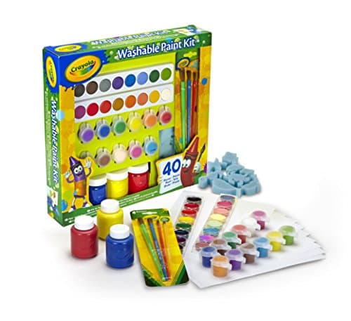 Image of Crayola Washable Kid's Paint Kit-40Pc