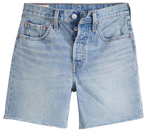 Image of Levi's Women's 501 Mid Thigh Lightweight Shorts, Fun Flare Lightweigh, 29