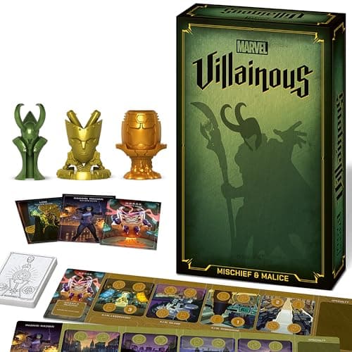 Image of Ravensburger Marvel Villainous: Mischief & Malice Strategy Board Game for Ages 12 & Up – The First Marvel Villainous Expandalone