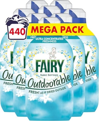 Image of Fairy Outdoorable Fabric Conditioner 440 Washes, Ultra Concentrated Formula For Sensitive Skin & Dermatologically Tested