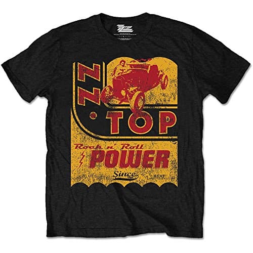 Image of Zz Top Speed Oil Official Tee T-Shirt Mens Unisex (Small) Black